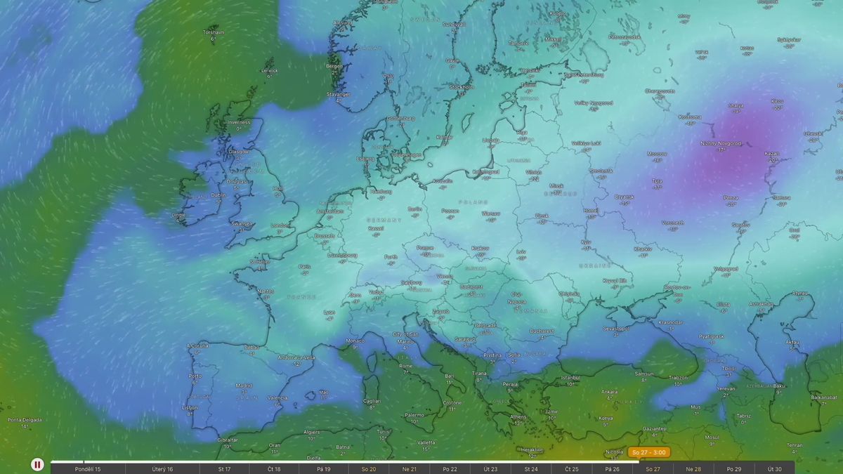 O Vánocích se může citelně ochladit